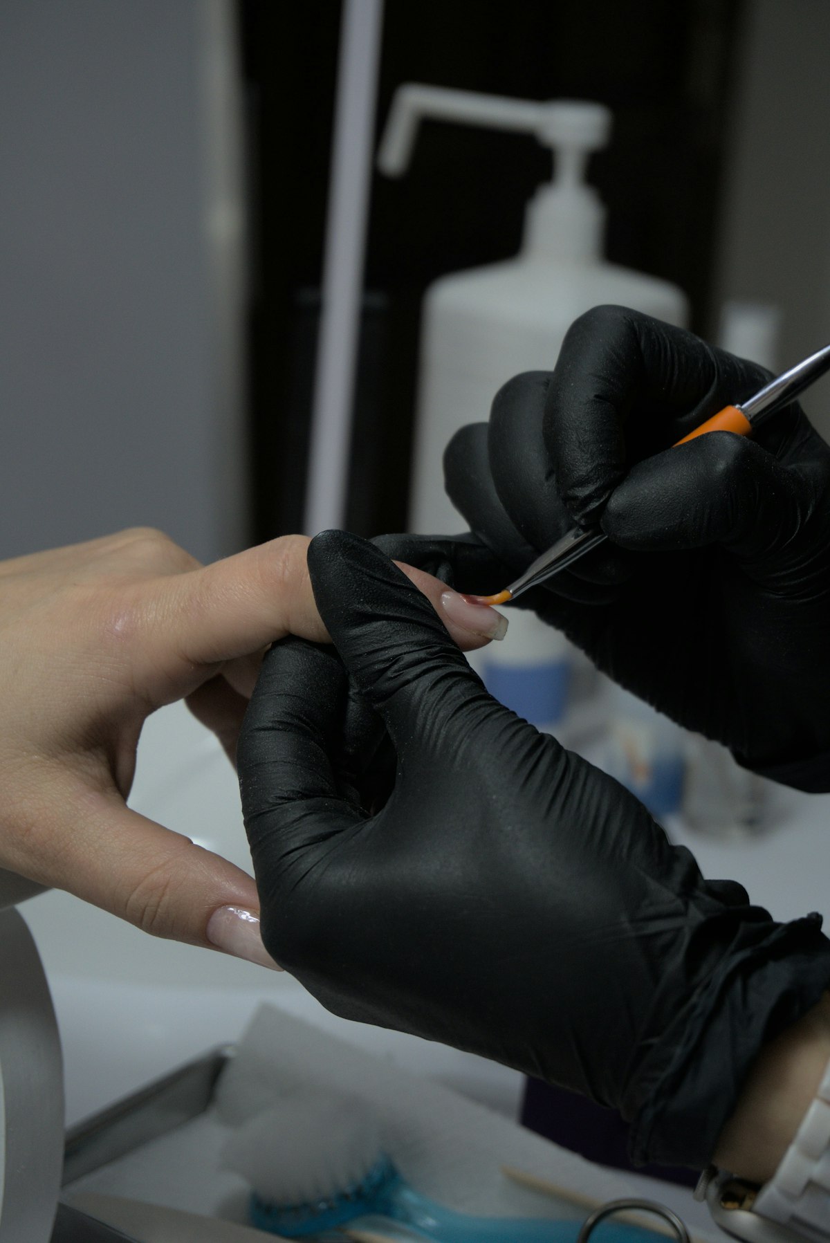 Manucure représentative de la catégorie ongles